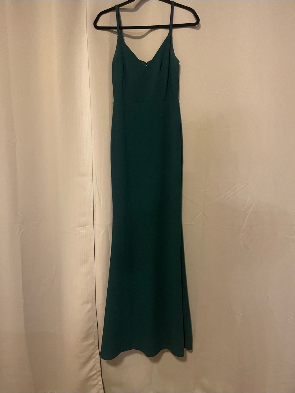 Lulu's Emerald Teal Formal Dress